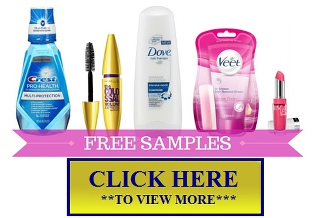 Health product samples free